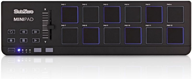 SubZero MiniPad MIDI-Controller