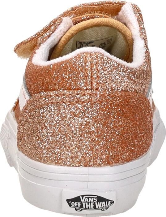 Vans Lage Sneakers Old Skool V GLITTER Apricot Glow