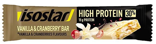 ISOSTAR - BARRES HIGH PROTEIN 30 VANILLA CRANBERRY