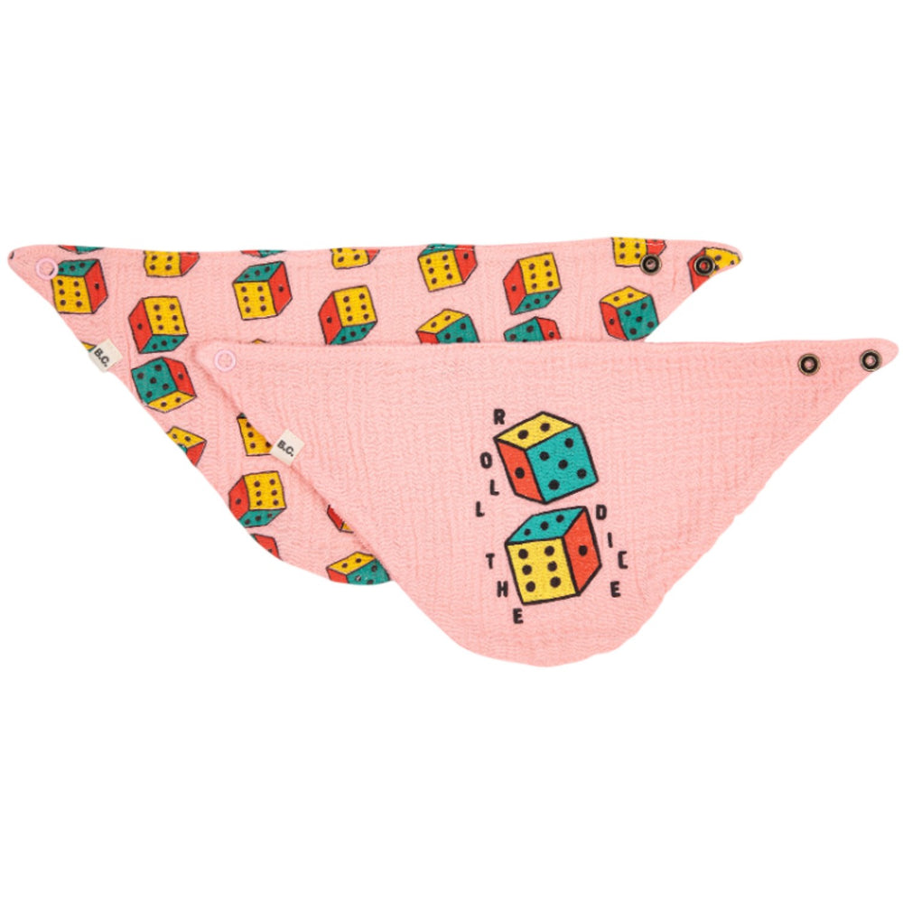Køb Bobo Choses Pink Roll The Dice Hagesmæk Sæt