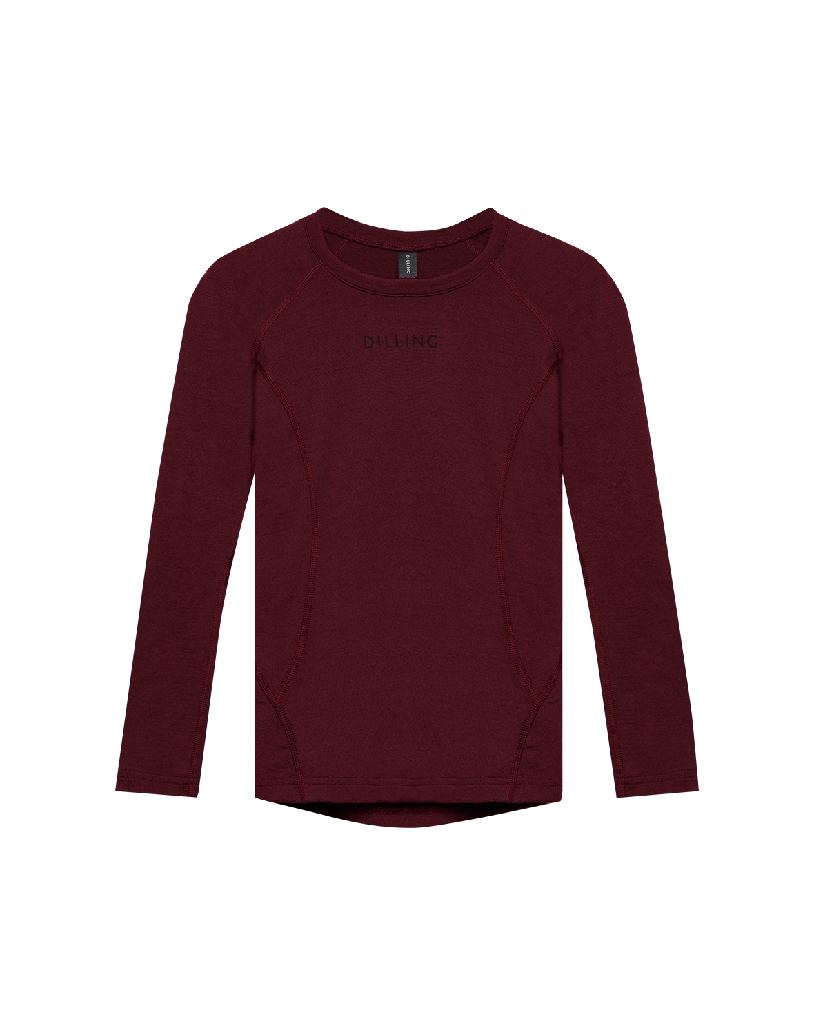 Shirt met raglanmouwen van merinowol voor kinderen