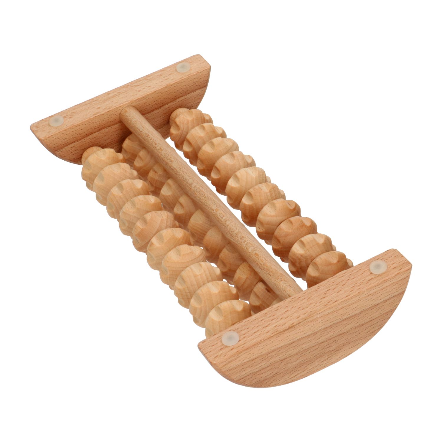 Massageroller, voeten, beukenhout