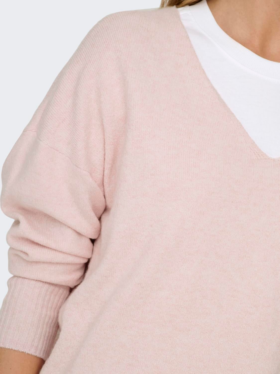 ONLRICA Strickpullover Icy Pink