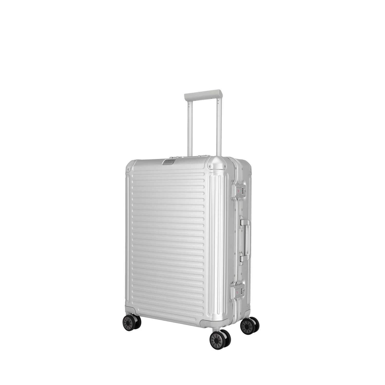 Travelite Next 2.0 Aluminium 4w Trolley M silver
