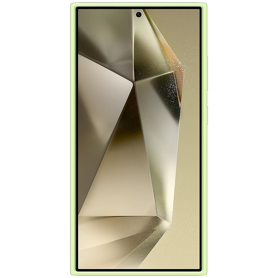 Samsung Coque Silicone Vert clair Galaxy S24 Ultra