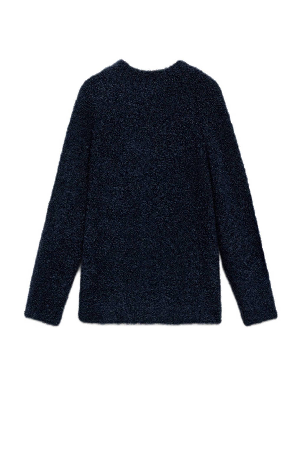 Mango Kids vest marine gebreid