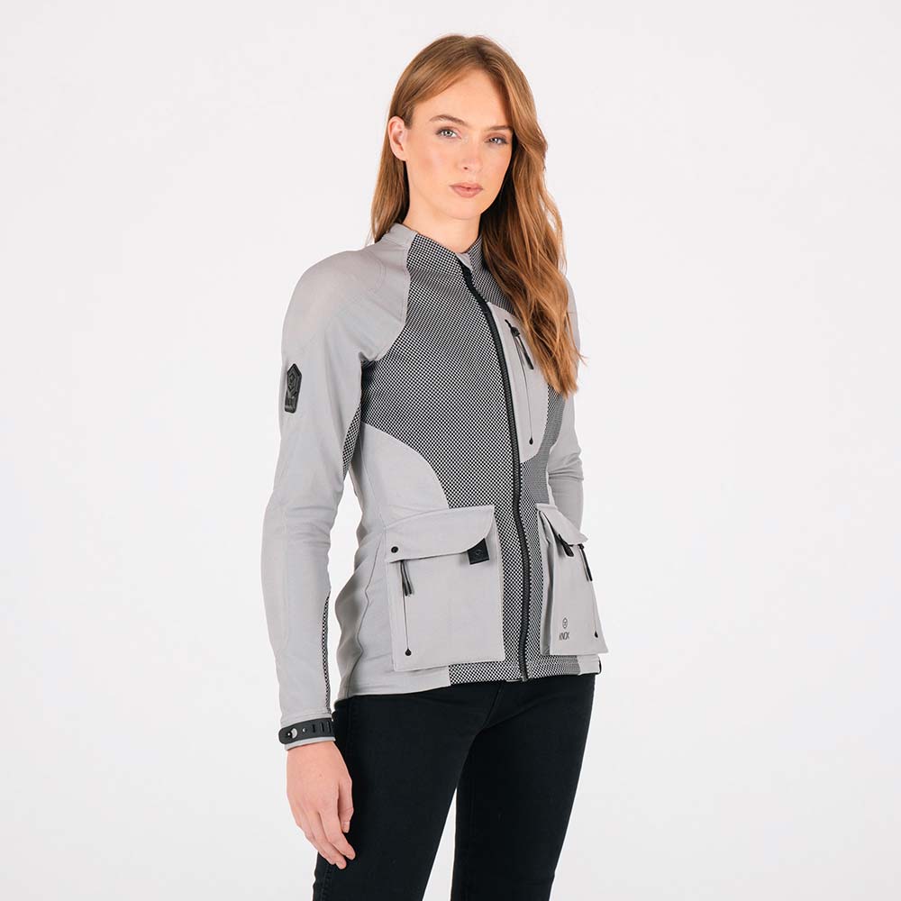 knox - Veste femme Tor Gris