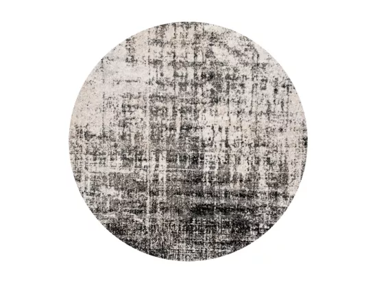 Tapis Silver & Black 122 X 122 cm - Brianna