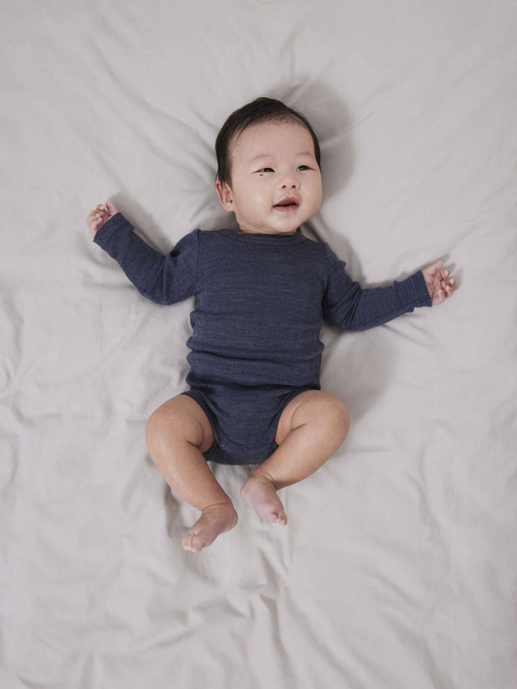 NAME IT NAME IT BABY romper van merinowol