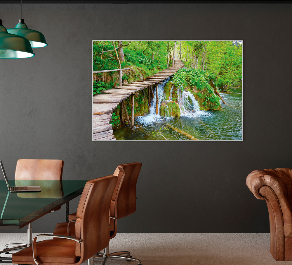 Akustikbild WASSERFALL 3 80x120cm, 7kg
