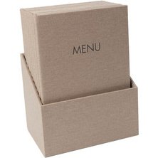 Chemise pour menu 'MENU', A4, boîte de 10