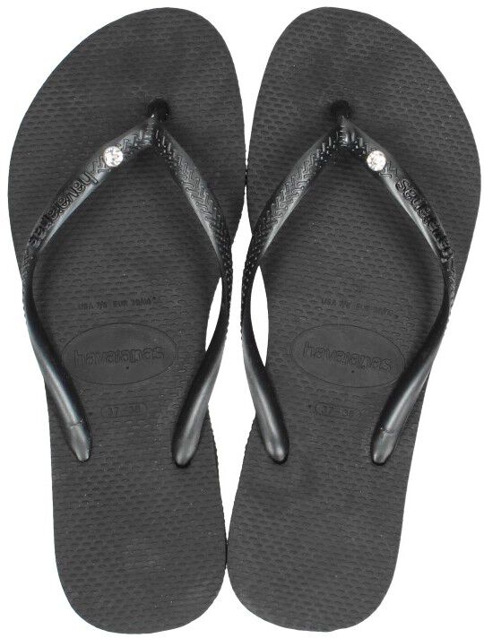 Havaianas Slim Crystal SW || zwart