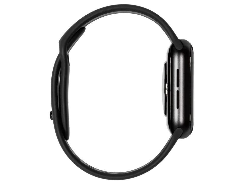 [OUTLET] - Apple Watch Series 5 (GPS   Cellular) - 40 mm - rumgråt aluminium - smart ur med sportsbånd - fluoroelastomer - sort - båndstørrelse 130-200 mm - S/M/L - 32 GB - Wi-Fi, Bluetooth - 4G - 30.8 g