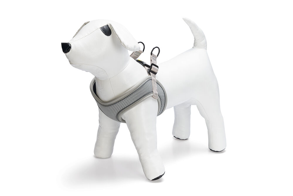Beeztees Parinca Instaptuig - Hondentuig - grijs - 30 tot 35 cm