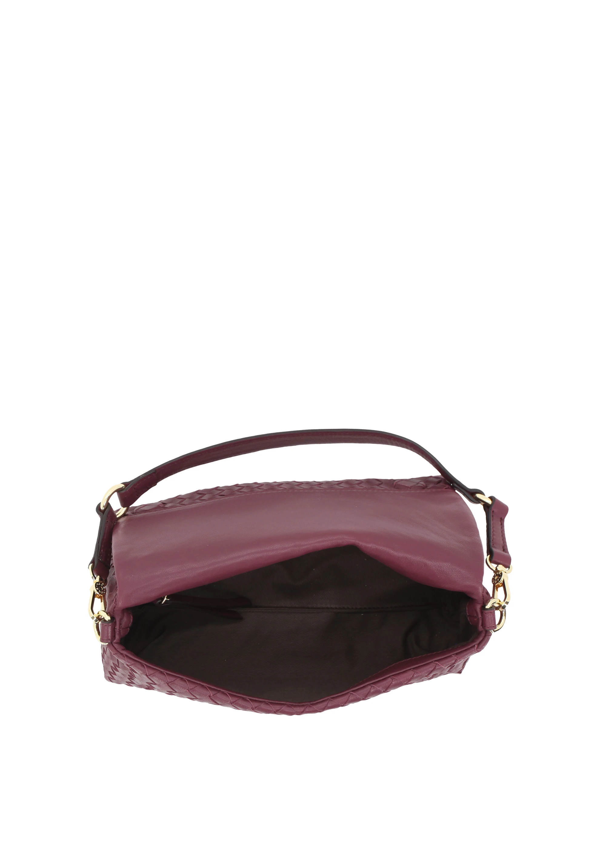 Shoulder bag MILA Leather Piuma weaving Standard