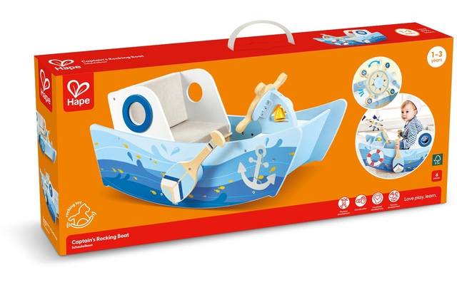 Hape Schaukeltier »Captain's Rocking Boat«