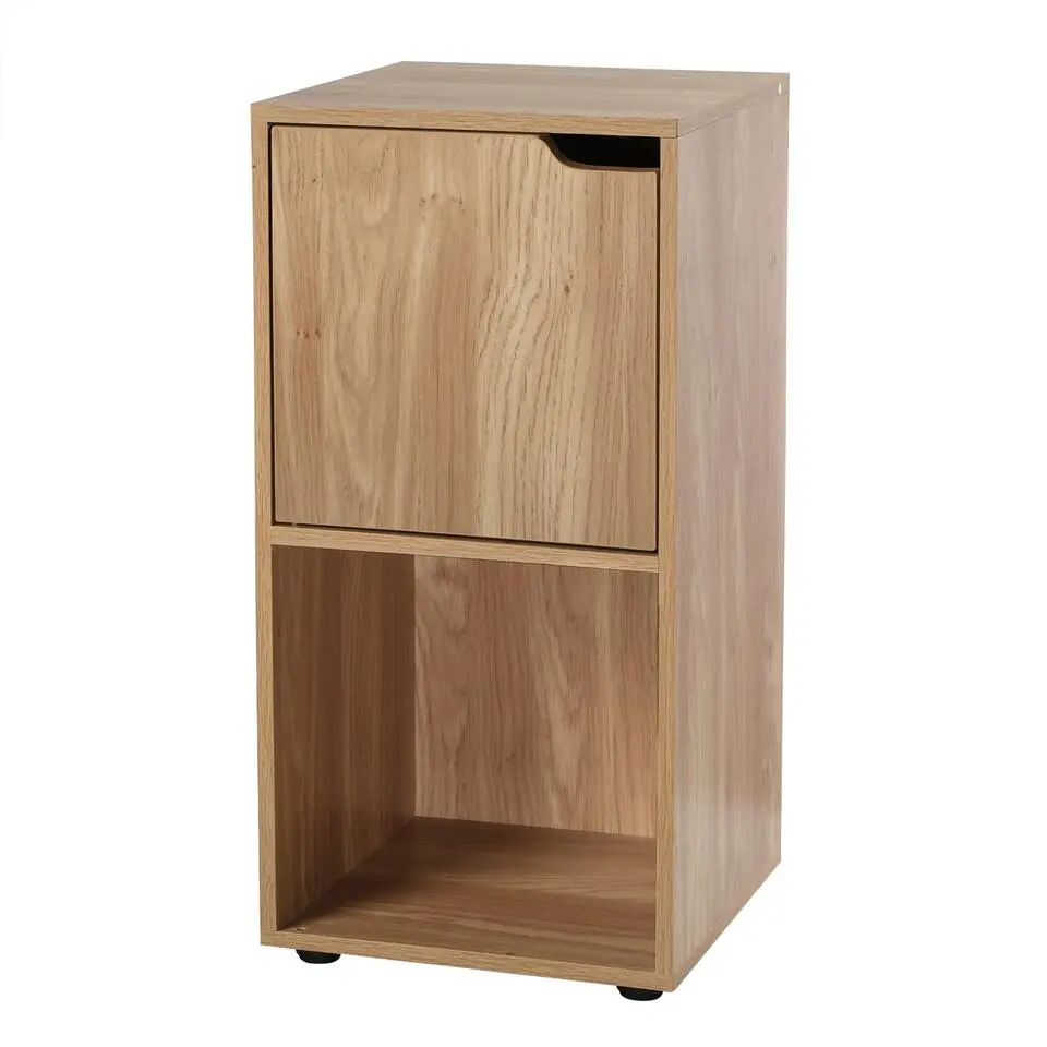 CALICOSY - Nachtkastje MODU - Hout - 61.6x30.7x29 cm