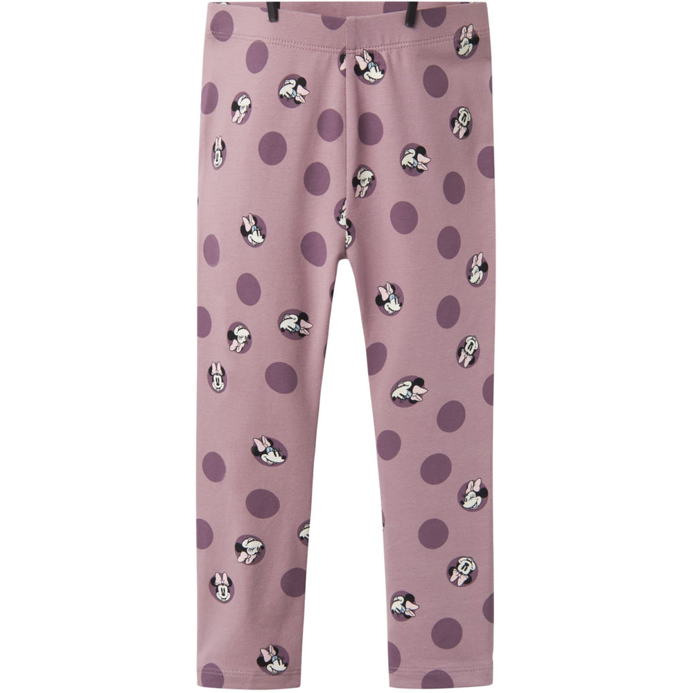 Køb Name It Elderberry Demi Minnie Mouse Leggings