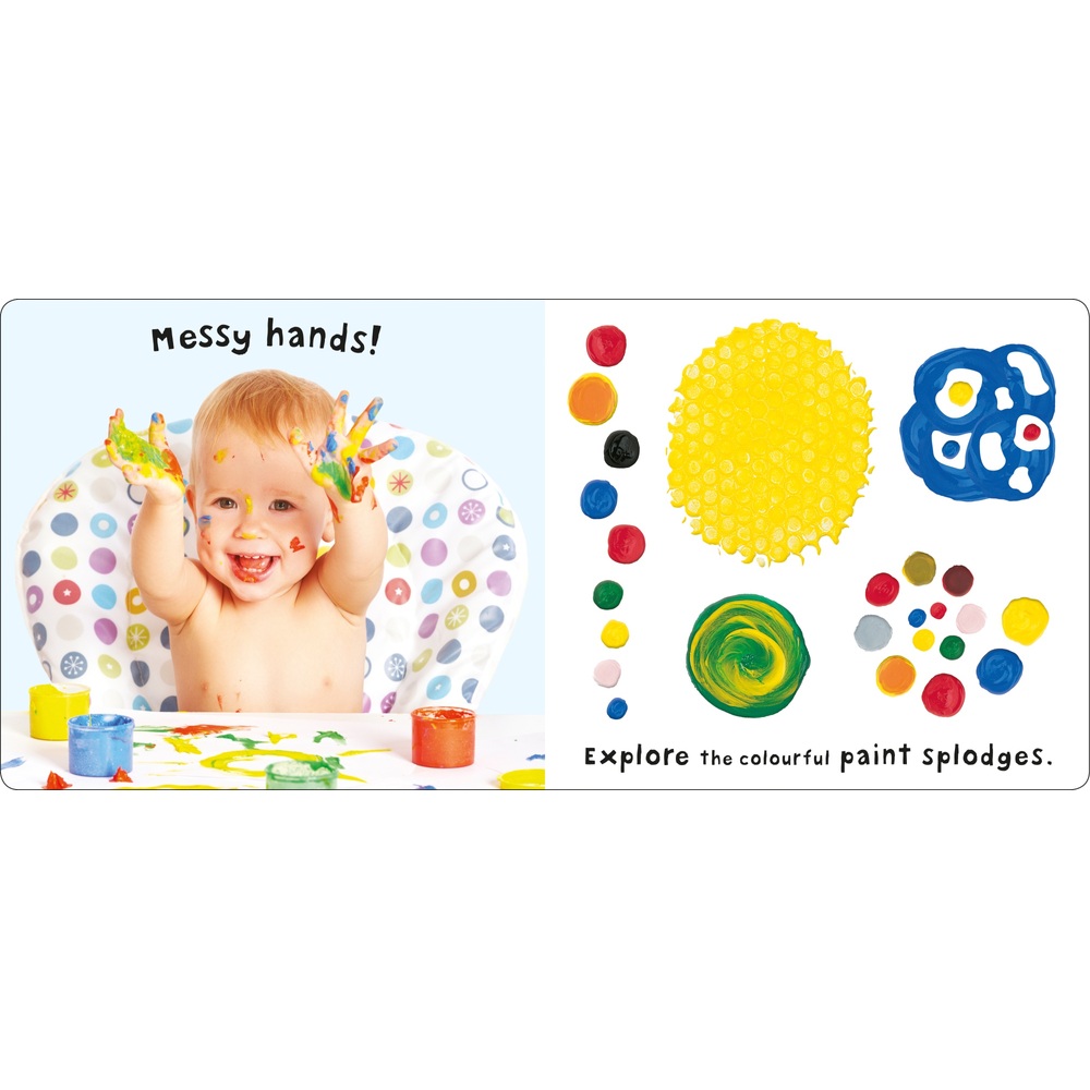 Sehen, Berühren, Fühlen – Ein sensorisches Babybuch (gebundene Ausgabe)