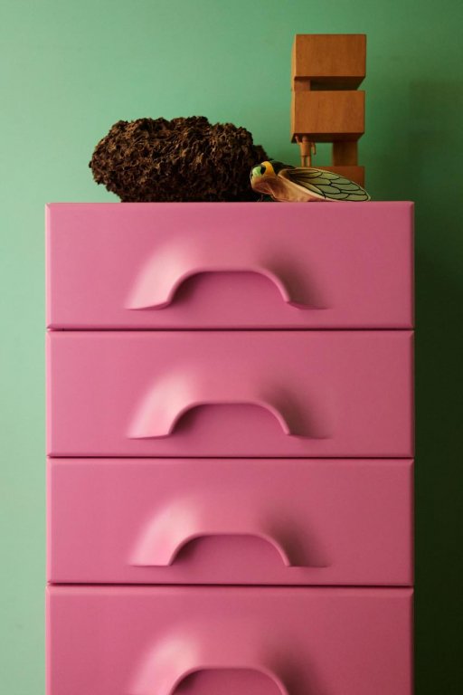 HKliving Chest of 8 ladekast cream