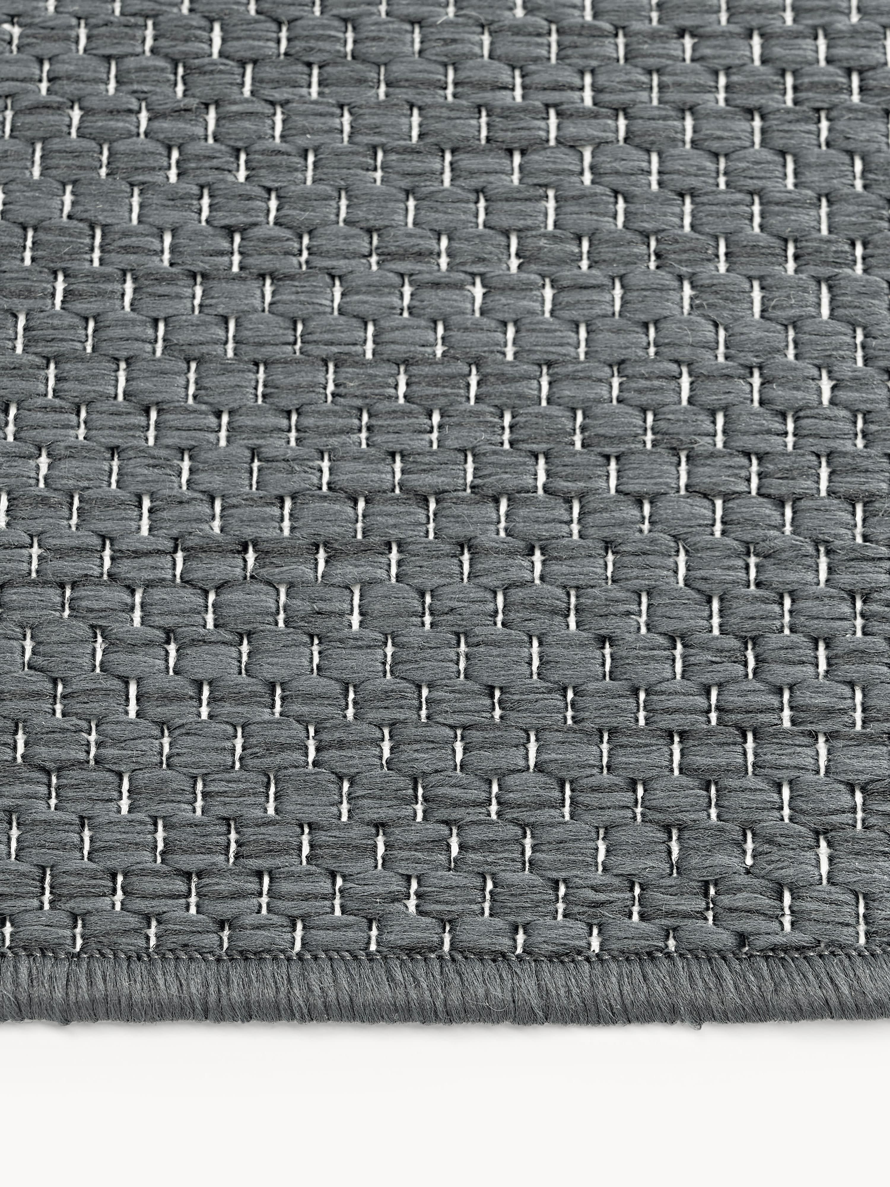 Rond dubbelzijdig in- & outdoor vloerkleed Whitby