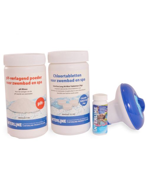 Interline Starterspakket Organisch Large - Zwembad-Onderhoud -