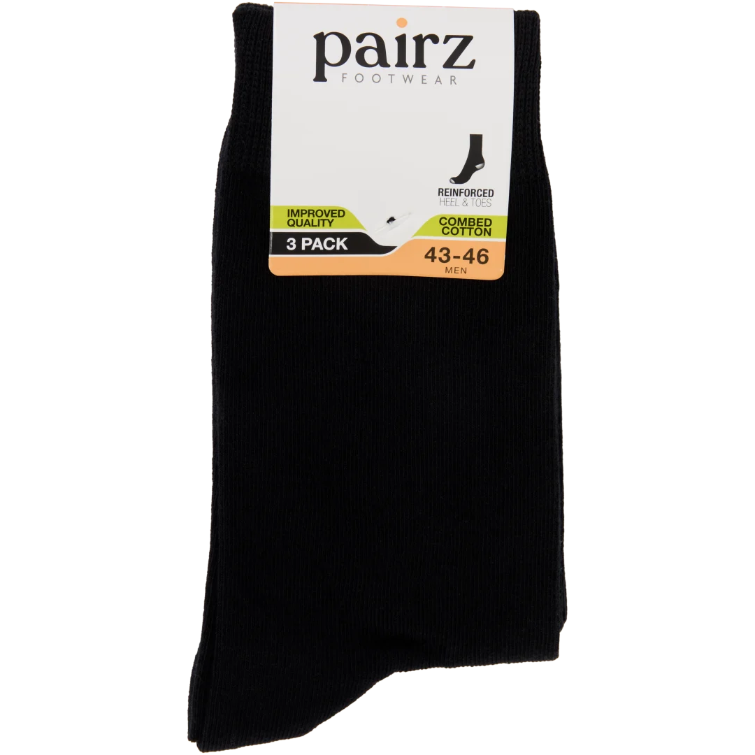Pairz sokken Maat 43/46 | 3 paar