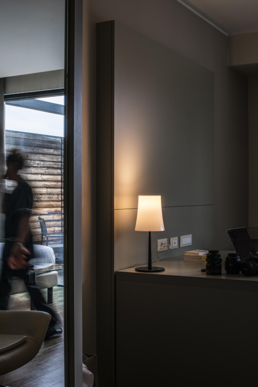 Foscarini Birdie Easy tafellamp salie groen