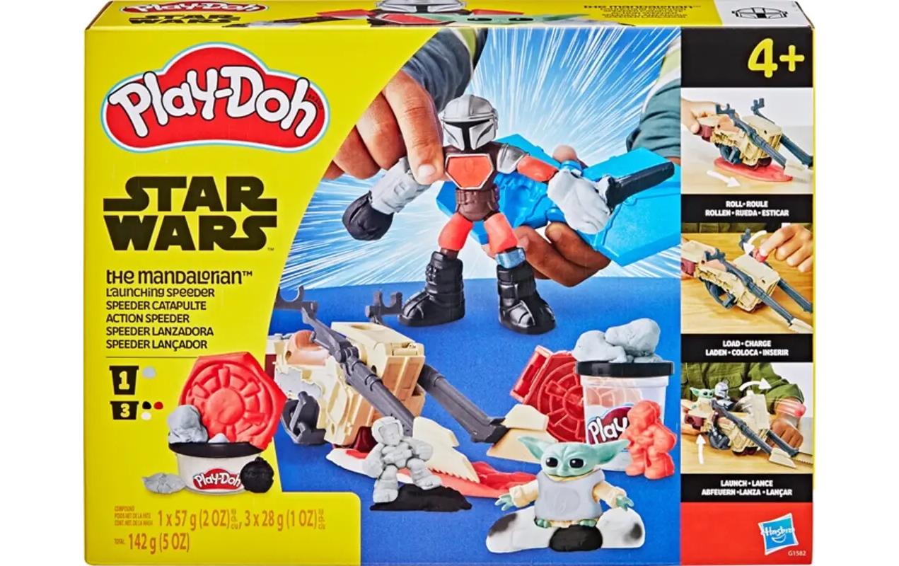 Knetspielzeug Star Wars MandalorianKreatives Abenteuer mit dem Mandalorian Action Speeder