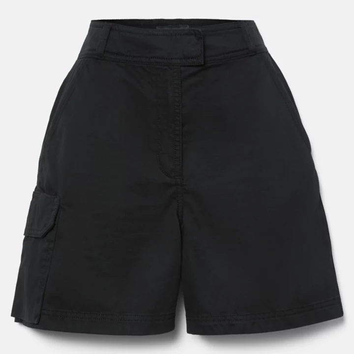 Short cargo utilitaire Brookline pour femme en noir