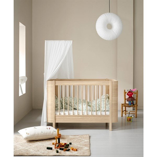 Køb Oliver Furniture Wood Mini+ Tremmeseng inkl. Junior Kit Eg