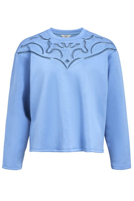 Object blauwe dames sweater