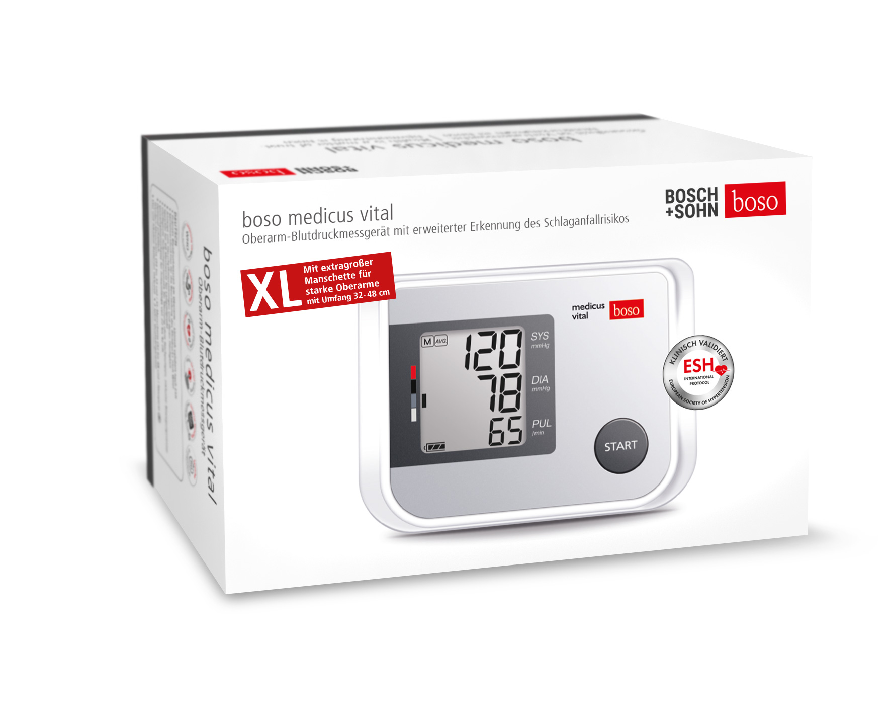 BOSO medicus vital Blutdruckmessgerät<br>1 Stück, XL