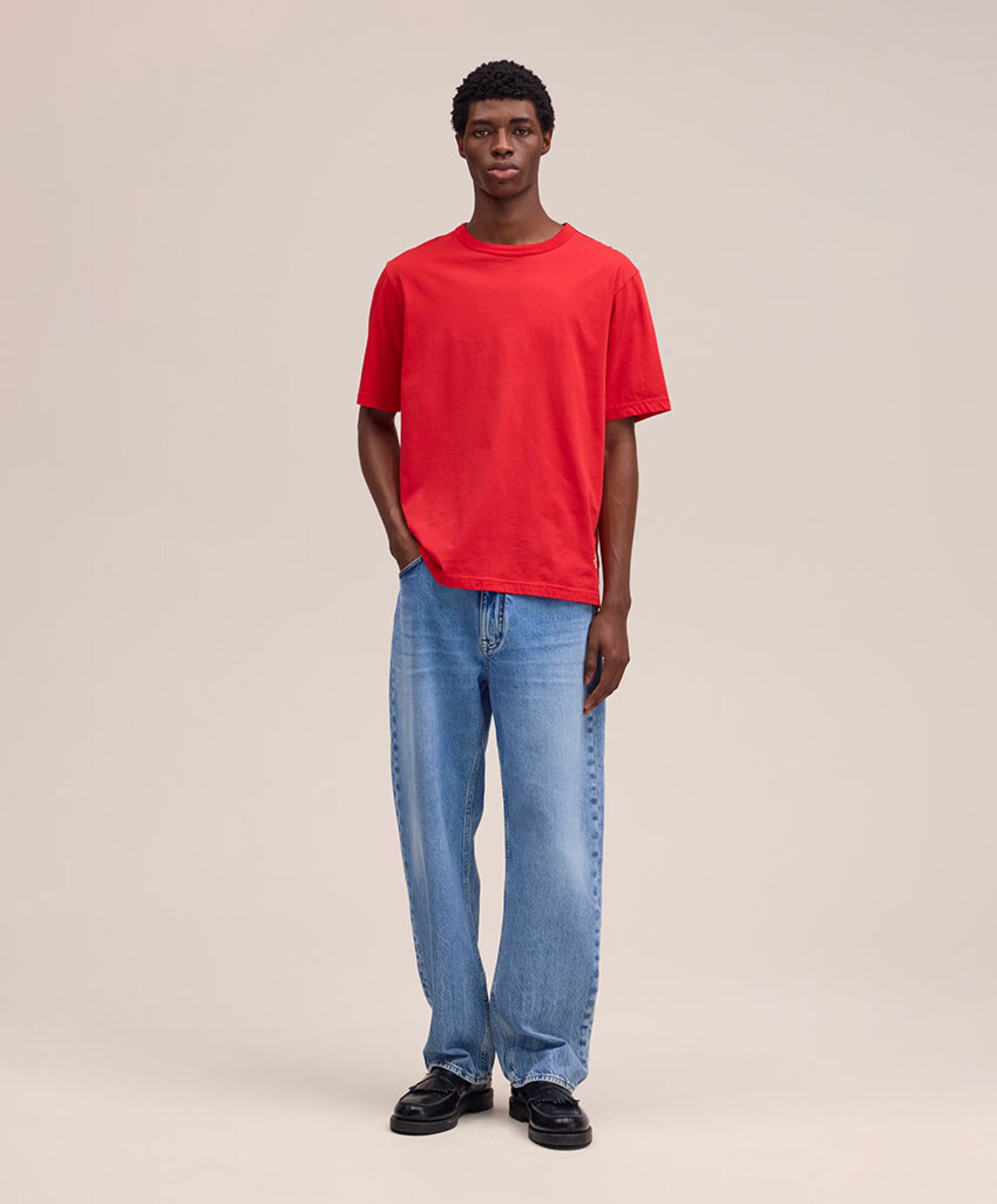 NN.07 Heren T-shirt rood