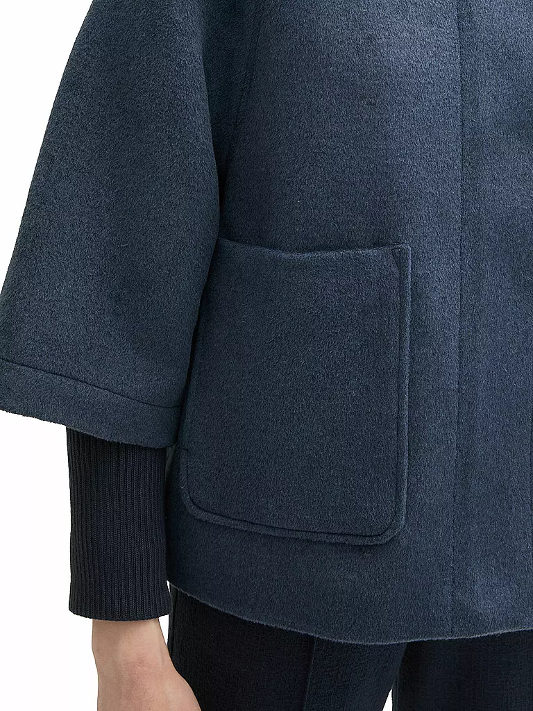 TOM TAILOR Poncho - Cape blau