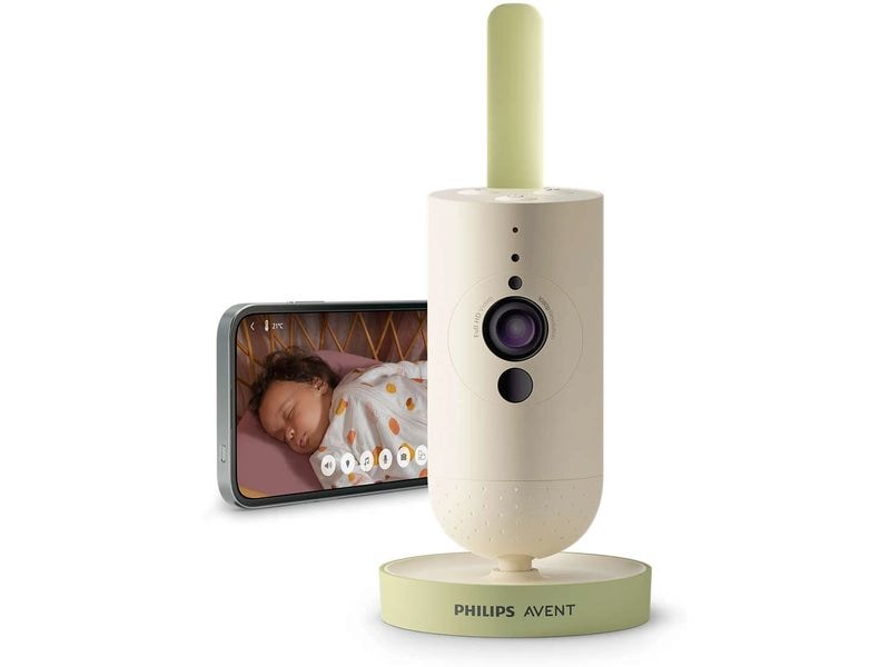 PHILIPS AVENT Babyphone SCD643/26 Beige, Grün Baby-Videoüberwachung WLAN