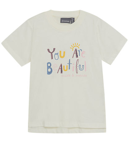 Color Kids T-Shirt - Snow White m. Print