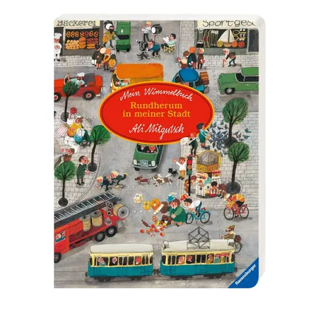 Ravensburger Mein Wimmelbuch: Rundherum in meiner Stadt