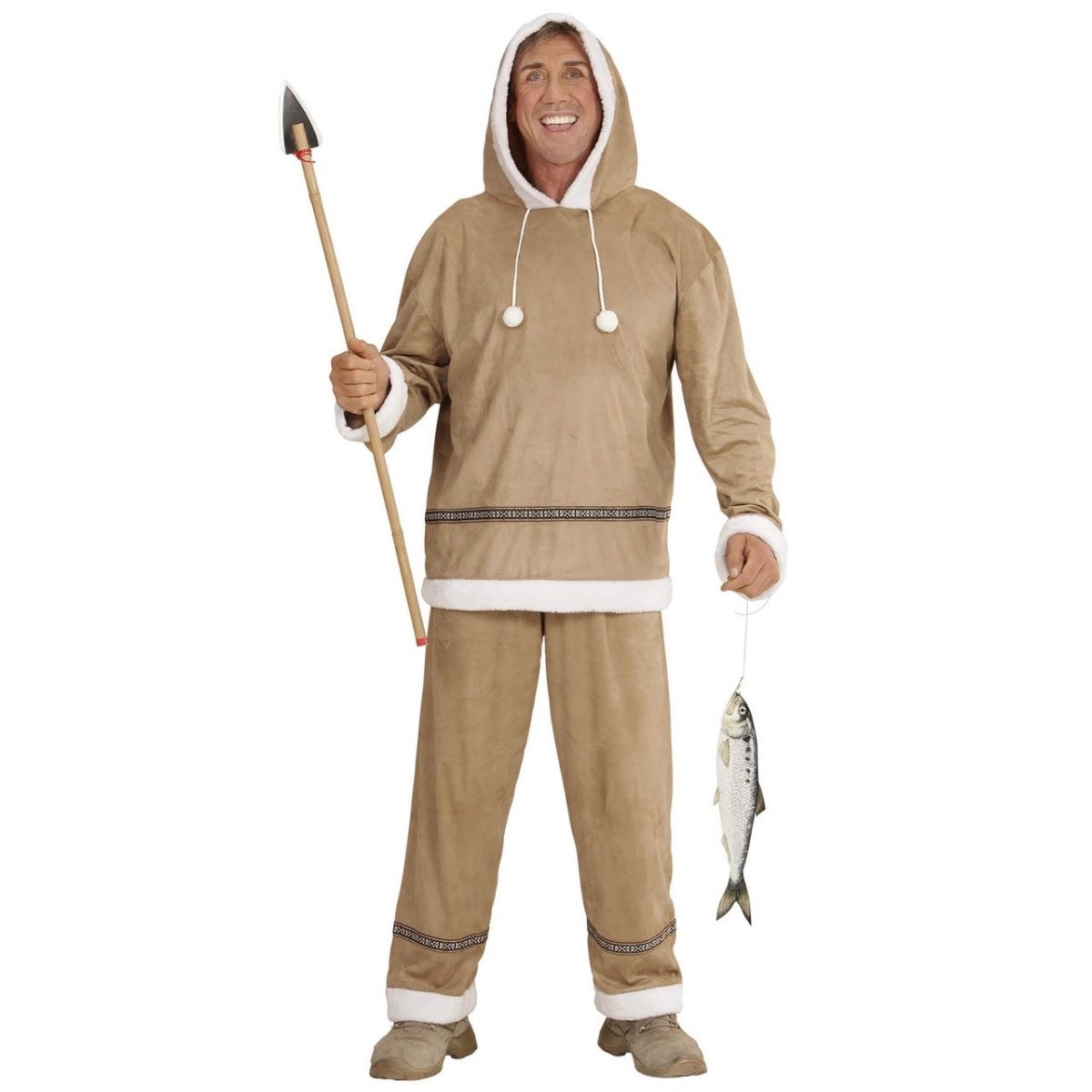 Eskimo Kostuum Heren 2 delig