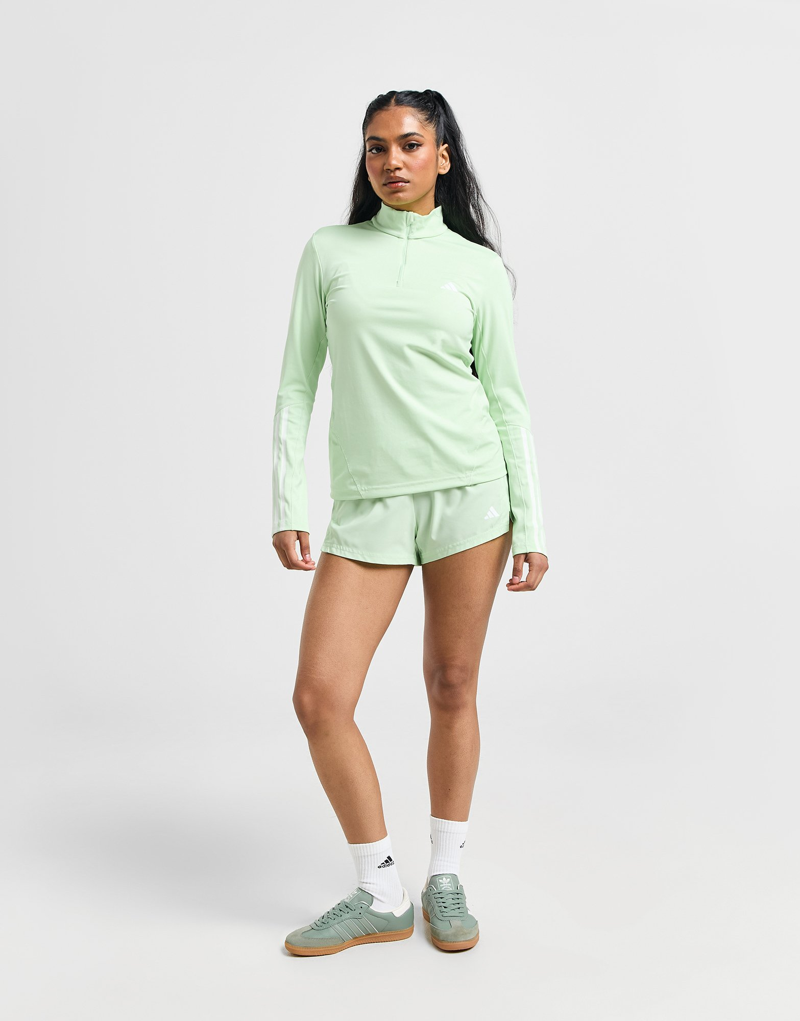 adidas Veste de survêtement de training zip 1/4 Hyperglam