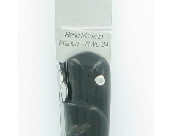 Laguiole Corde Buffle RWL34 Couteau de Poche - Laguiole par Fontenille Pataud