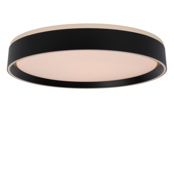 Lucide NURIA plafonnière Ø 40 cm LED dimb. 2700K 3 StepDim Zwart