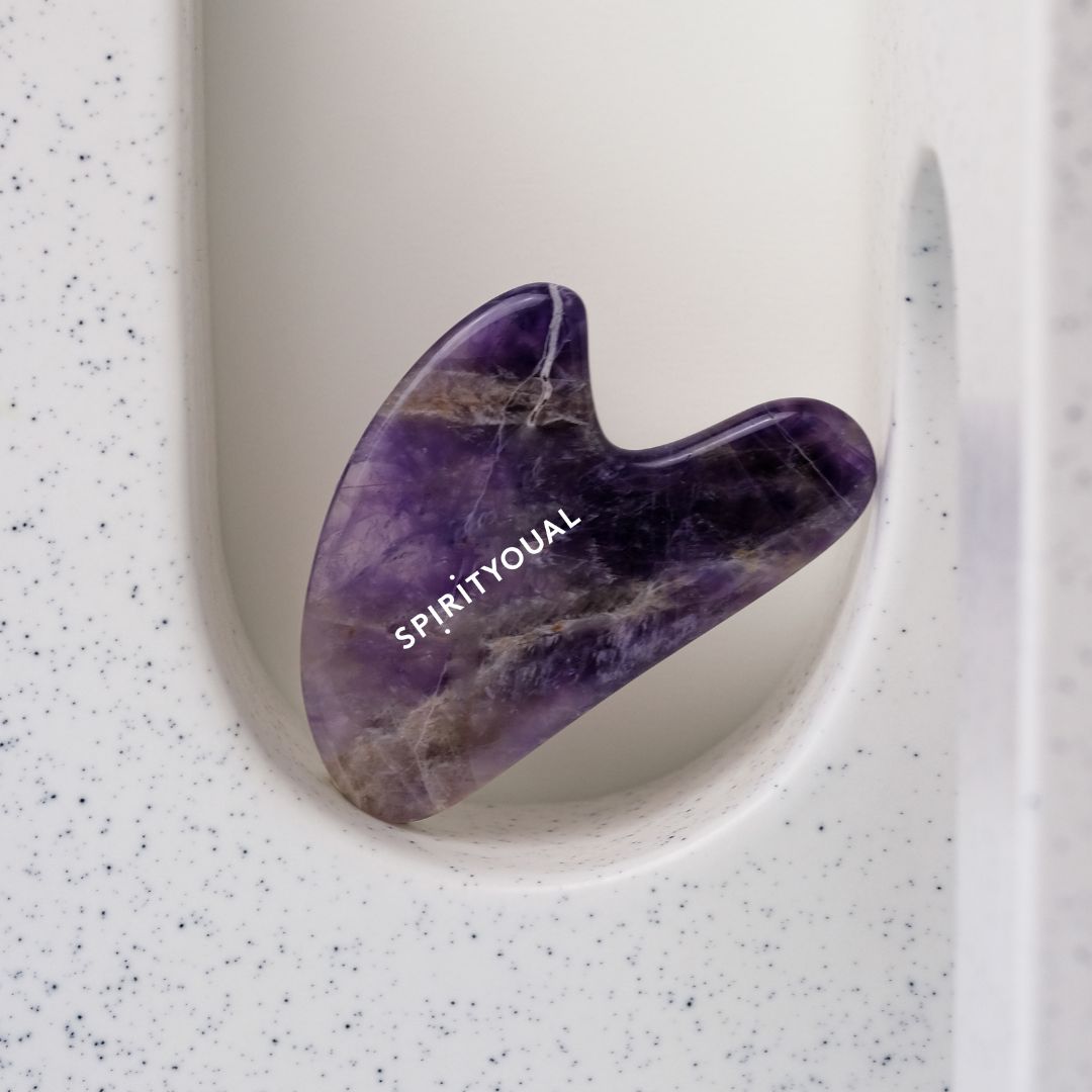 SPIRITYOUAL The Amethyst Gua Sha