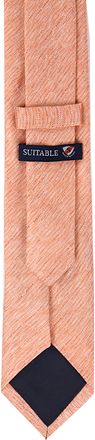 Stropdas Zijde Oranje K81-8 K81-8 100% Silk Tie Orange Delave kopen