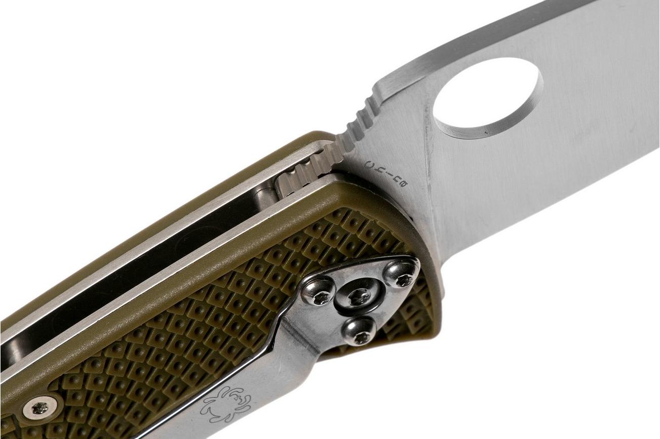 Spyderco Tenacious Lightweight OD Green C122POD FRN zakmes