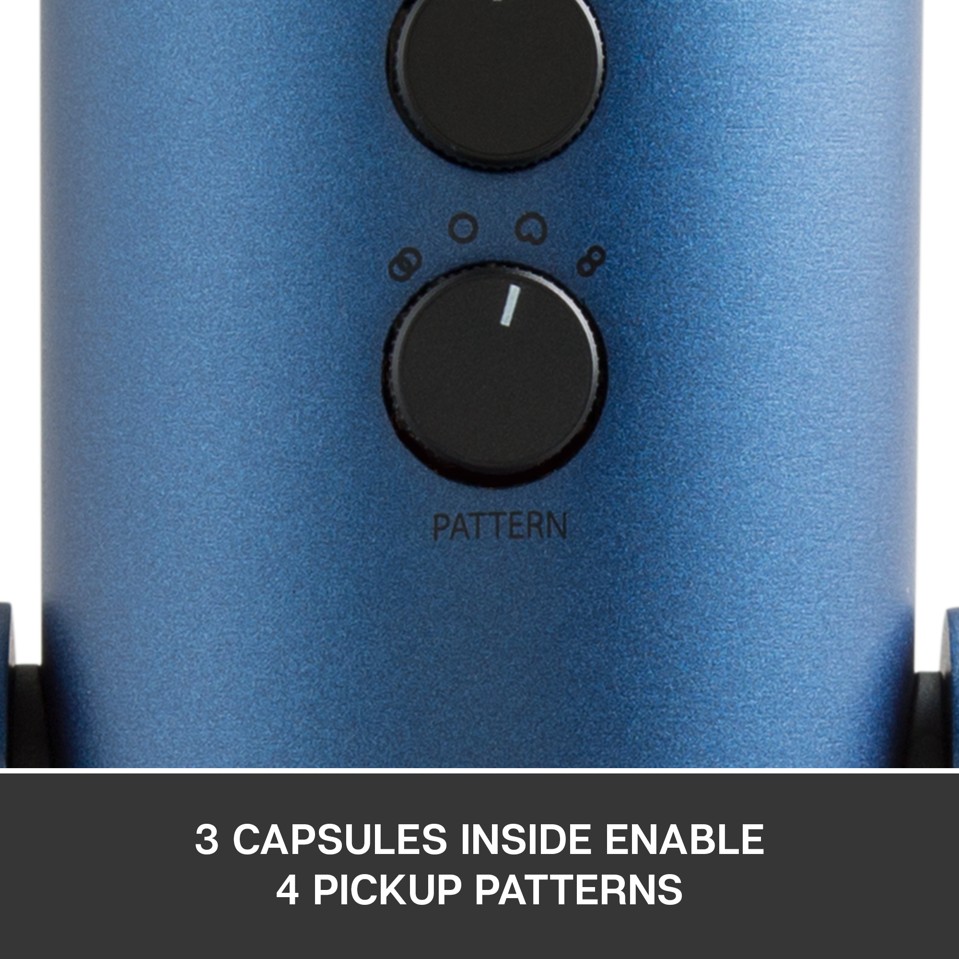 Blue - Microphone Yeti Midnight Blue