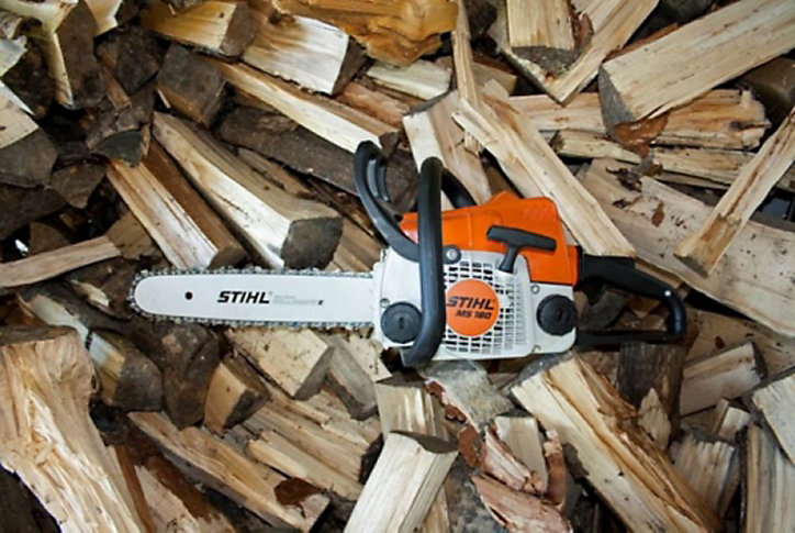Tronçonneuse thermique Stihl MS180 guide 35 cm 32 cc