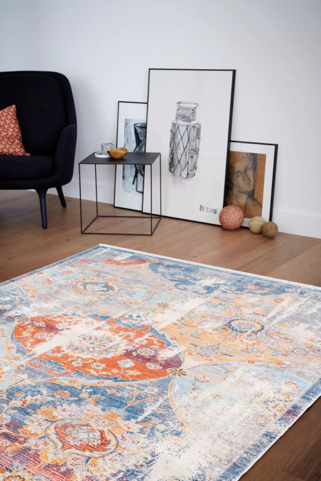 Designteppich Mystik 133 x 185 cm