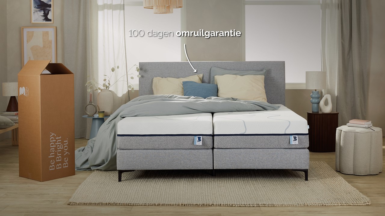 B Bright Platinum Coolmax 100, 200 en 300 matras groen