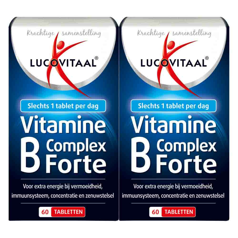 2x Lucovitaal Vitamine B Complex Forte60 tabletten